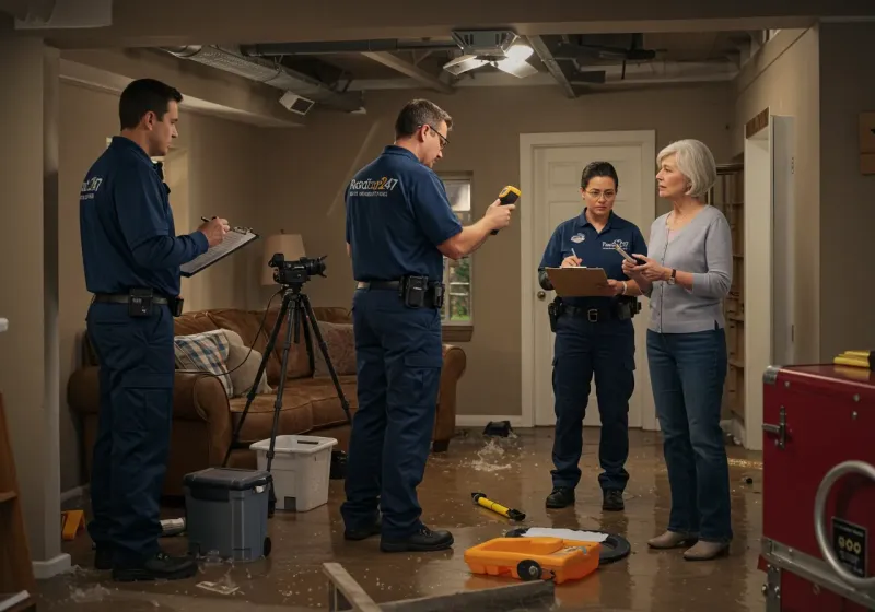 Water Damage Assessment and Insurance Documentation process in West Monroe, MI