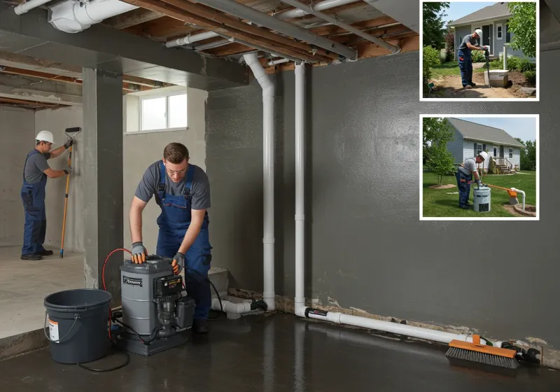 Basement Waterproofing and Flood Prevention process in West Monroe, MI